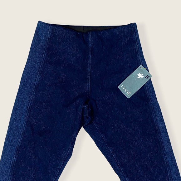 NWT Lyssé High Rise Indigo Asymmetric Jeggings S - Picture 4 of 13